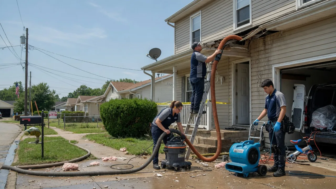 Water Damage Restoration in Dana, IN near me